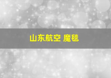 山东航空 魔毯